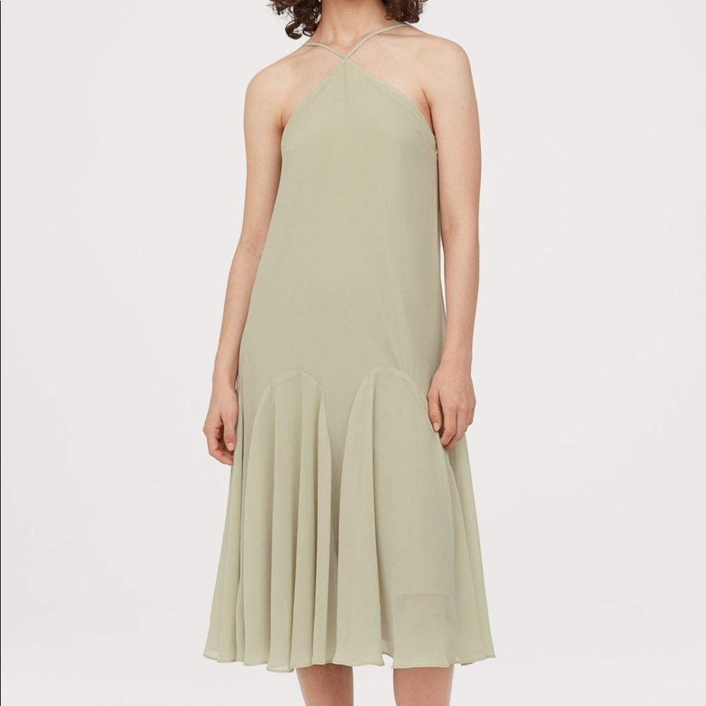 NWT Circle-cut Midi Dress sz 0